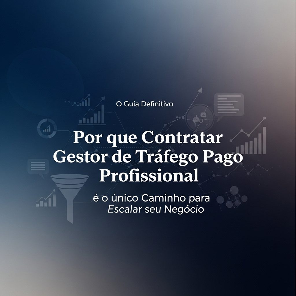 Contratar Gestor de Tráfego Pago Profissional, o Caminho para Escalar seu Negócio